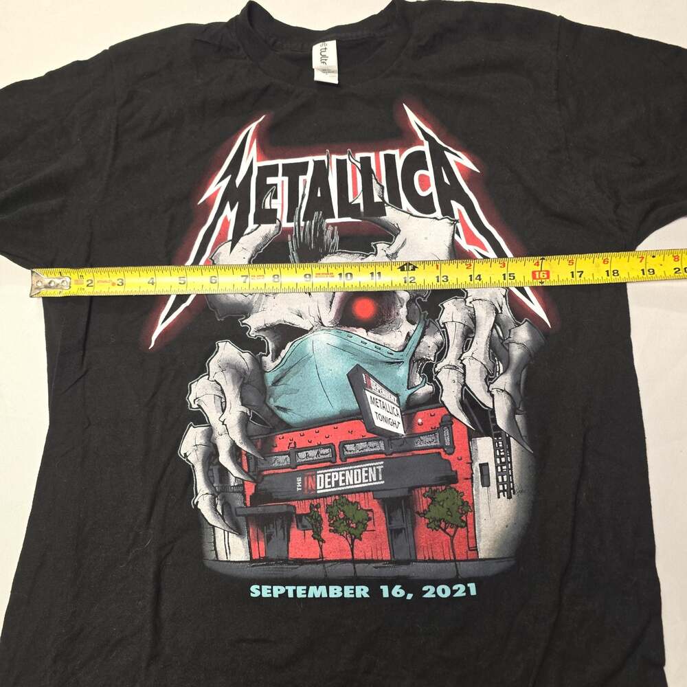 Metallica 'The Independent' San Francisco Secret Show shirt 2021 medium - Picture 4 of 6